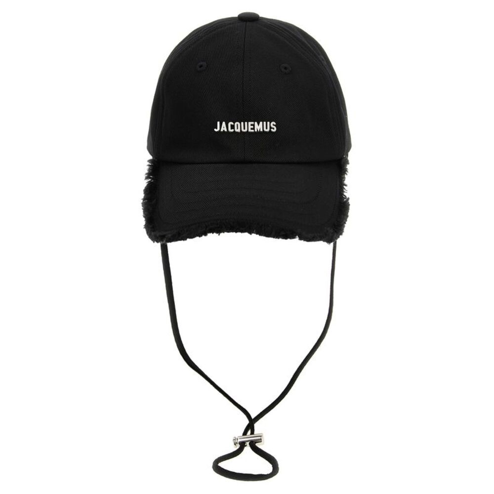 Jacquemus Black Cotton Cap (Baseball  Hat)